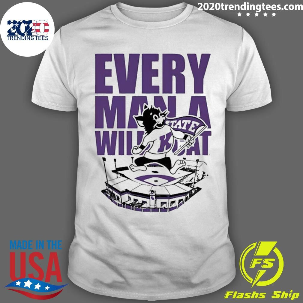 K-state Wildcats Every Man A Wildcat Shirt Unisex T-shirt, Sweatshirt, Hoodie, Long Sleeve Tee - T-Shirt, Sweatshirt, Hoodie
