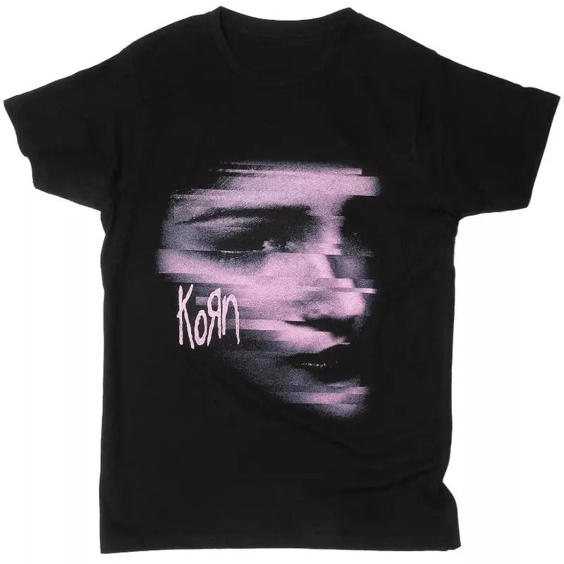 K0rrn Official Ch0pped Face New Black Fan Classic Cotton Fabric Menswear Shirt Shirt T-Shirts, Hoodie, Sweatshirt - T-Shirt, Sweatshirt, Hoodie