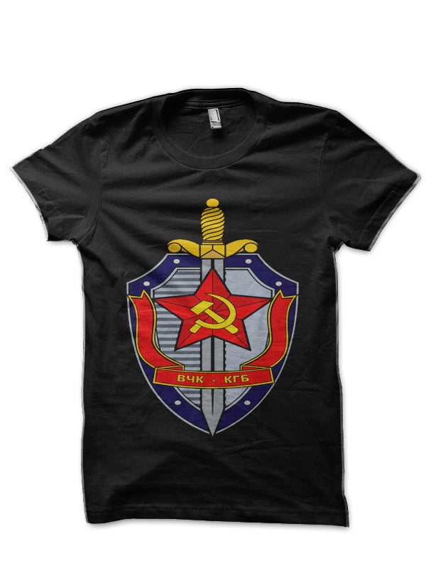 USSR CCCP Soviet KGB Committee State Security Black T-Shirts, Hoodie, Sweatshirt - T-Shirt, Sweatshirt, Hoodie
