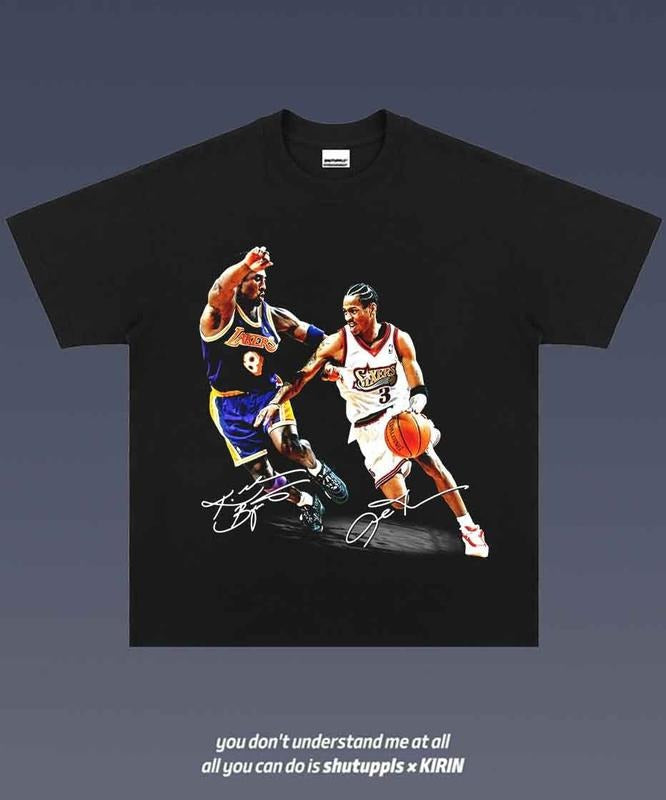 KOBE VS IVERSON 2.12 Vintage Sport Fan T-Shirts, Hoodie, Sweatshirt - T-Shirt, Sweatshirt, Hoodie