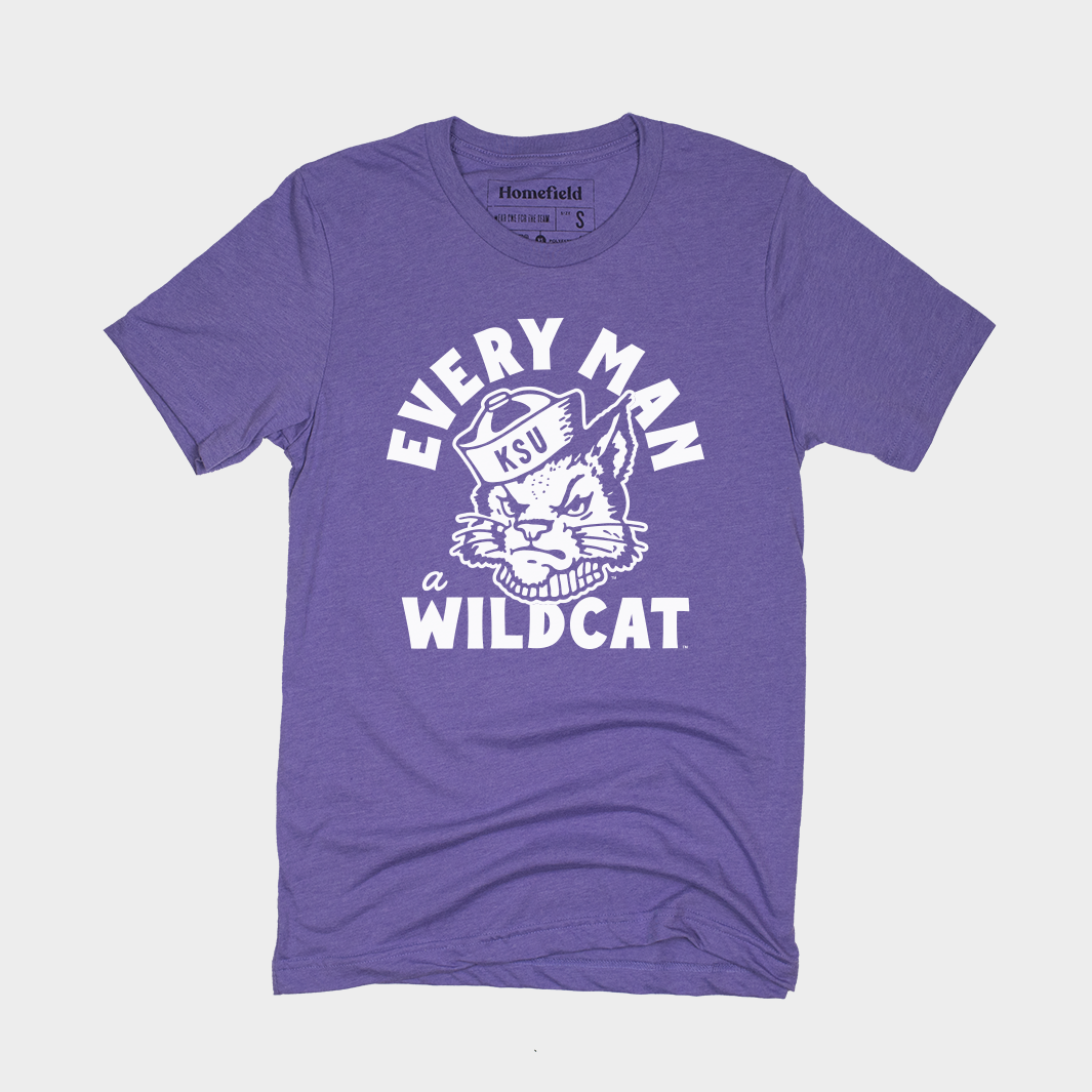 Every Man Wildcat Vintage K State Style001 T-Shirts, Hoodie, Sweatshirt - T-Shirt, Sweatshirt, Hoodie
