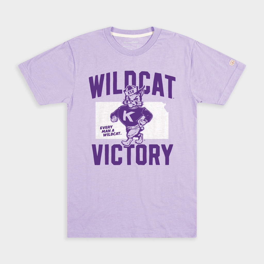 K State "Wildcat Victory" Lavender Retro EMAW Style001 T-Shirts, Hoodie, Sweatshirt - T-Shirt, Sweatshirt, Hoodie