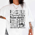 Kaane Br0wn Inspired Country Music Tour Western Concert Fan Short Sleeve Shirt Casual T-Shirts, Hoodie, Sweatshirt - T-Shirt, Sweatshirt, Hoodie