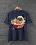 Kaganawa Wave Ramen Shirt Ramen Print Shirt Harajuku Y2k Top Anime Shirt Japanese Streetwear Ramen Kaganawa Wave T-Shirts, Hoodie, Sweatshirt - T-Shirt, Sweatshirt, Hoodie