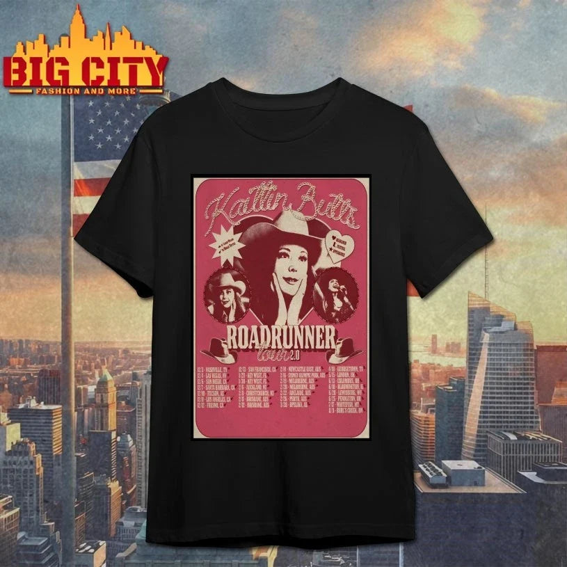 Kaitlin Butts Roadrunner 25-26 Shows Poster shirt Unisex T-shirt, Sweatshirt, Hoodie, Long Sleeve Tee - T-Shirt, Sweatshirt, Hoodie
