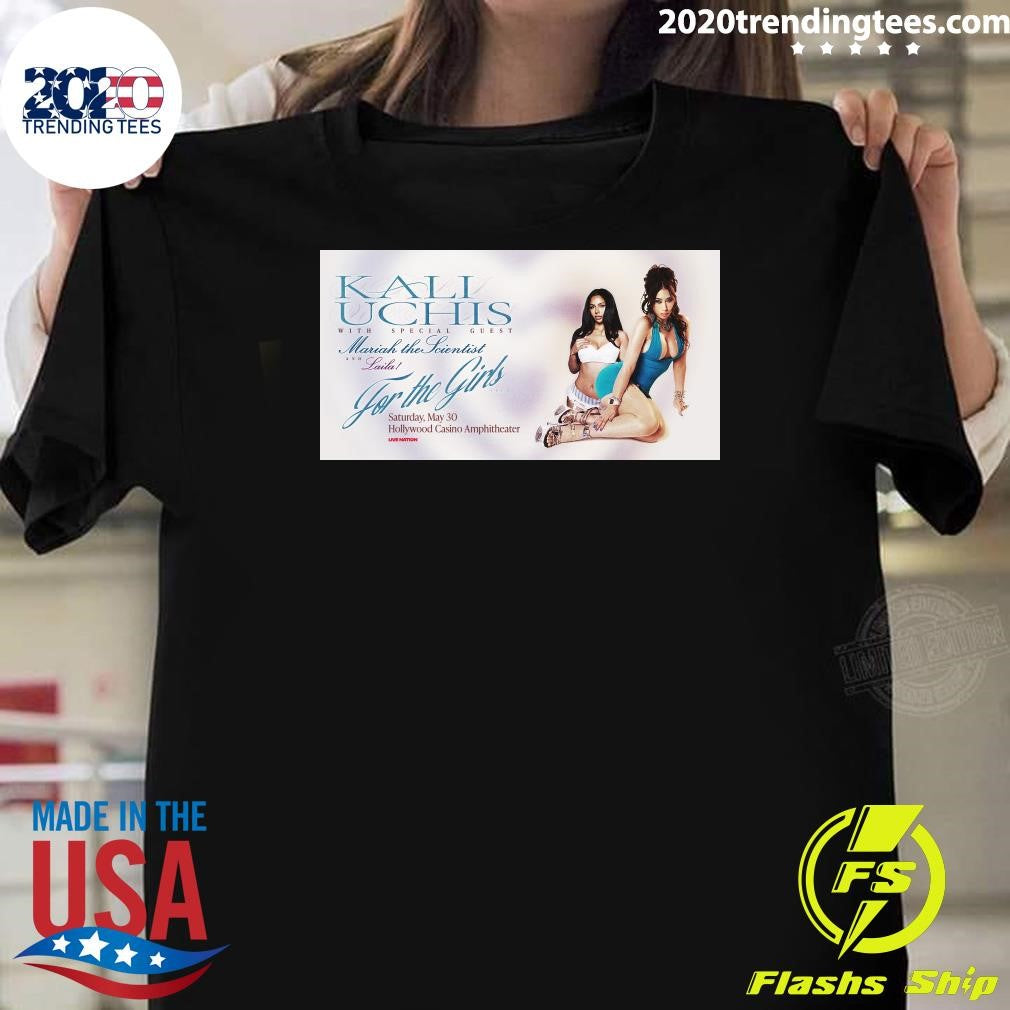 Kali Uchis For The Girls With special guest Mariah The Scientist at Hollywood Casino Amphitheater May 30, 2026 Shirt - T-Shirt, Sweatshirt, Hoodie