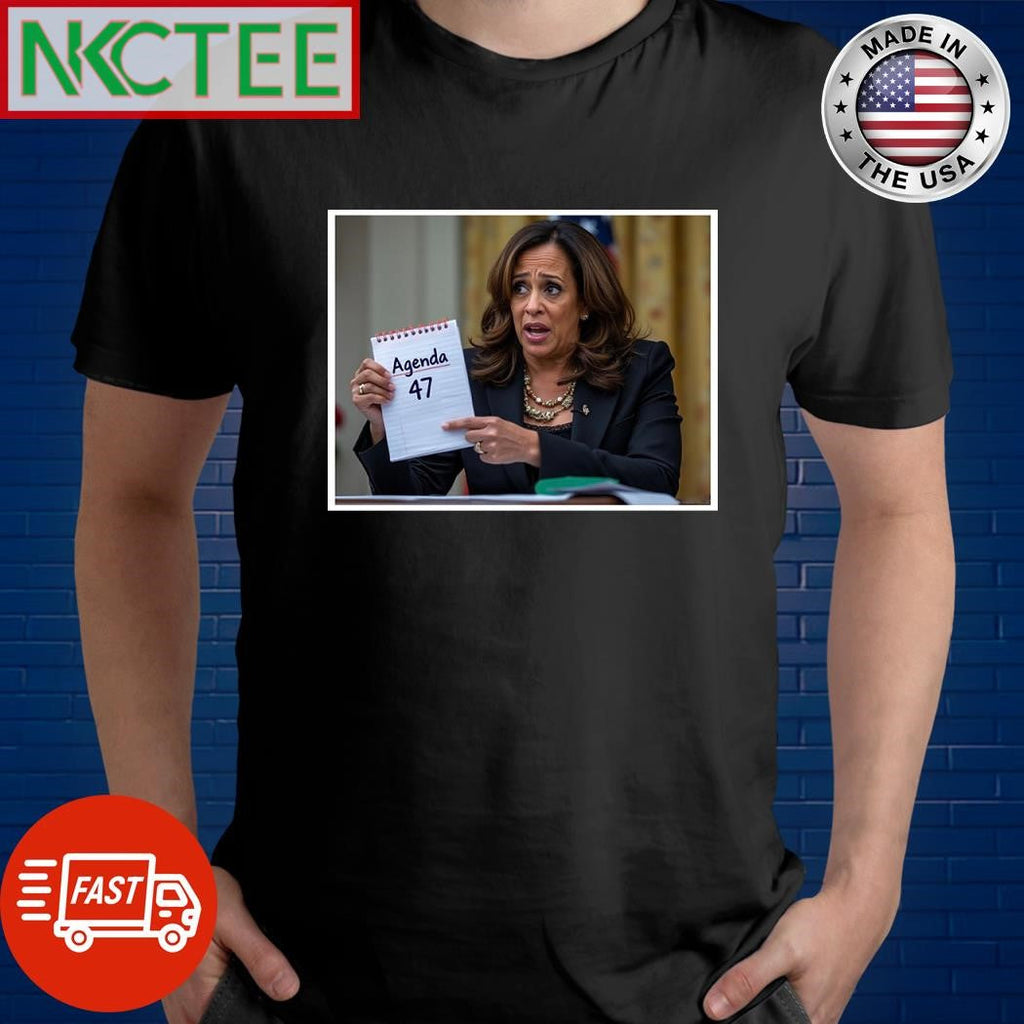 Kamala Harris Agenda 47 shirt Unisex T-shirt, Sweatshirt, Hoodie, Long Sleeve Tee - T-Shirt, Sweatshirt, Hoodie