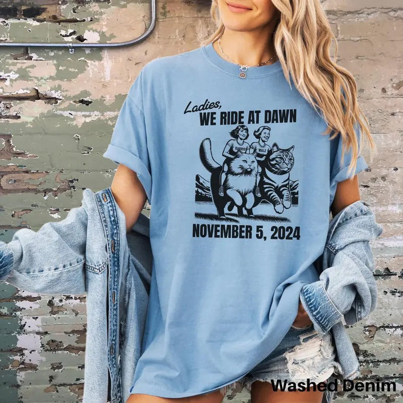 Kamala Harris Comfort Colors Harris Walz Shirt Cat Lady Election 2024 Feminist Liberal Democrat Shirt Kamala Tim T-Shirts, Hoodie, Sweatshirt - T-Shirt, Sweatshirt, Hoodie