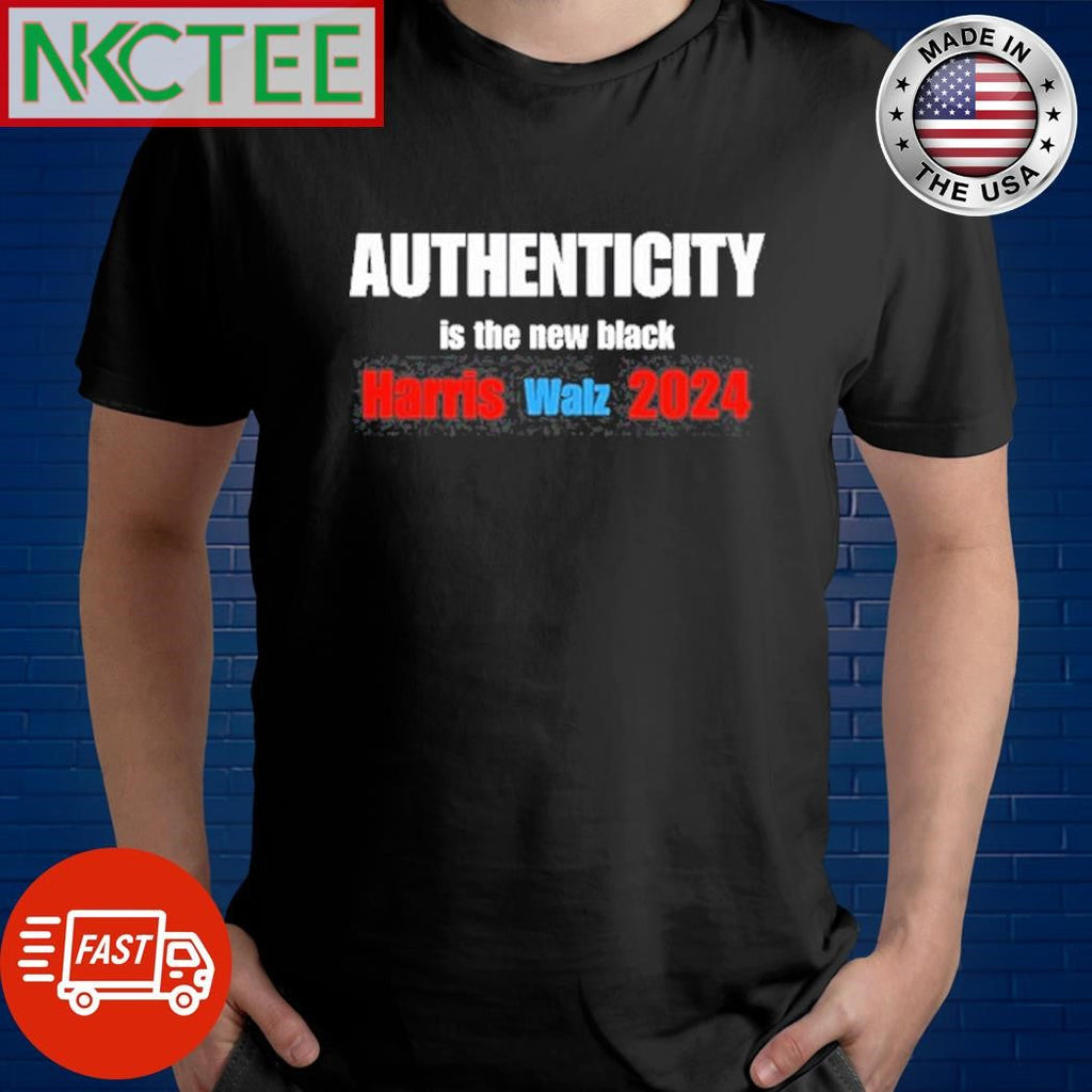 Kamala Harris Tim Walz President ity Is The New Black 2024 Shirt Unisex T-shirt, Sweatshirt, Hoodie, Long Sleeve Tee - T-Shirt, Sweatshirt, Hoodie