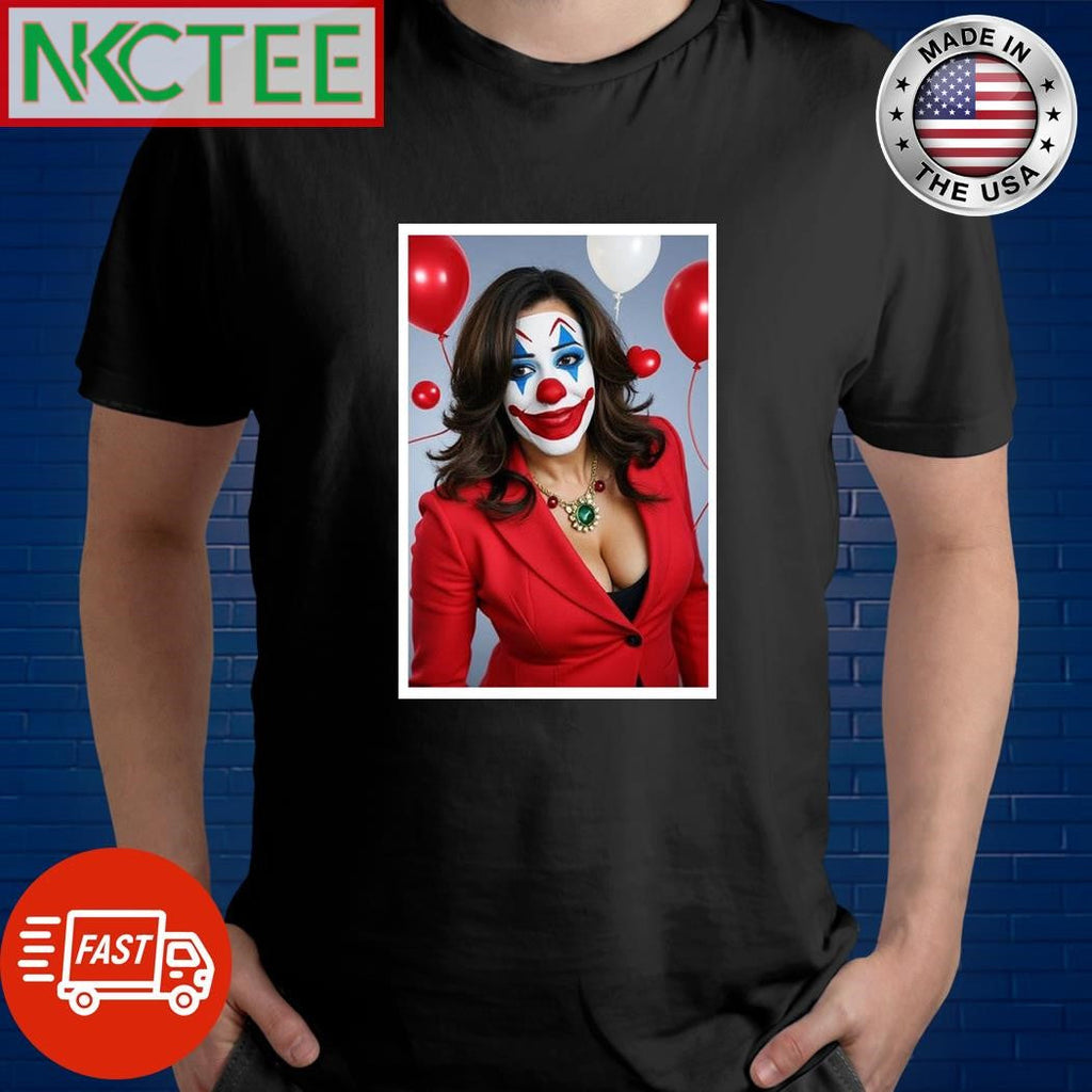 Kamala Harris clown sexy shirt Unisex T-shirt, Sweatshirt, Hoodie, Long Sleeve Tee - T-Shirt, Sweatshirt, Hoodie