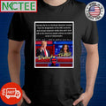 Kamala Harris is a fictional character created from the imagination of the DNC overlords and corrupt corporate media Donald Trump shirt - T-Shirt, Sweatshirt, Hoodie
