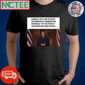 Kamala says she accepts The Democratic nomination on behalf of the people She received zero votes shirt - T-Shirt, Sweatshirt, Hoodie