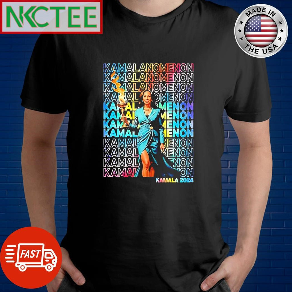 Kamalanomenon repeat Kamala 2024 Shirt Unisex T-shirt, Sweatshirt, Hoodie, Long Sleeve Tee - T-Shirt, Sweatshirt, Hoodie
