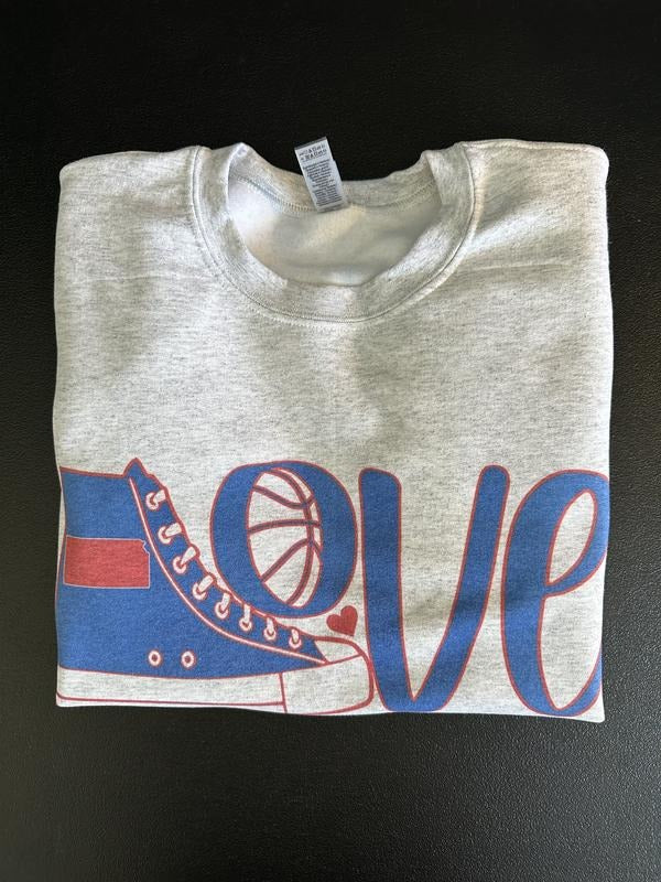 Kansas Basketball Love T-Shirts, Hoodie, Sweatshirt - T-Shirt, Sweatshirt, Hoodie