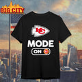 Kansas City Chiefs Football Mode On Shirt Unisex T-shirt, Sweatshirt, Hoodie, Long Sleeve Tee - T-Shirt, Sweatshirt, Hoodie