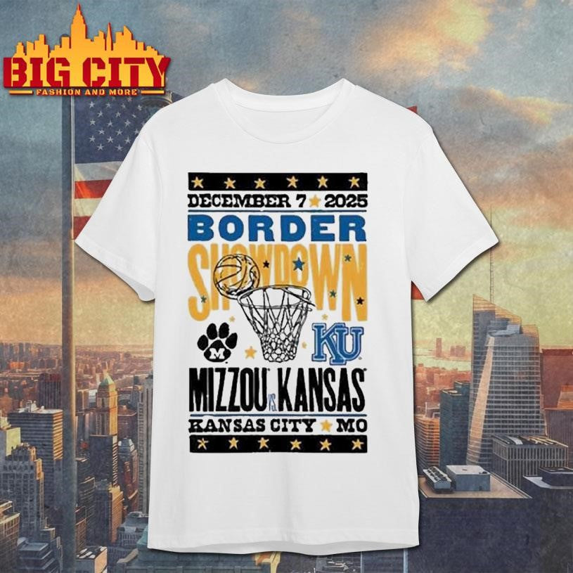 Kansas Jayhawks Summit 2025 Border Showdown Shirt Unisex T-shirt, Sweatshirt, Hoodie, Long Sleeve Tee - T-Shirt, Sweatshirt, Hoodie