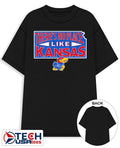 Kansas Jayhawks theres no place like Kansas shirt Unisex T-shirt, Sweatshirt, Hoodie, Long Sleeve Tee - T-Shirt, Sweatshirt, Hoodie