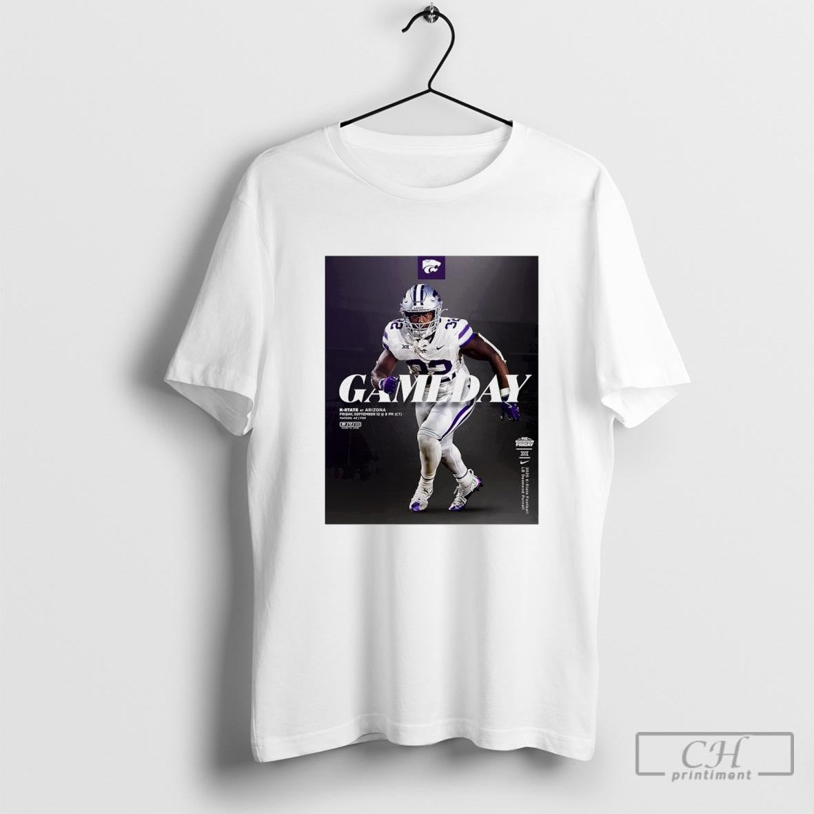 Kansas State Vs Arizona Gameday Shirt Sweater Unisex T-shirt, Sweatshirt, Hoodie, Long Sleeve Tee - T-Shirt, Sweatshirt, Hoodie