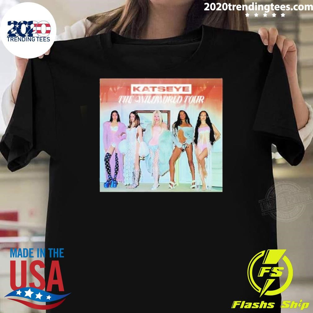 Katseye The Wildworld Tour 2026 Schedule Dates Shirt Unisex T-shirt, Sweatshirt, Hoodie, Long Sleeve Tee - T-Shirt, Sweatshirt, Hoodie