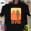 Keep America Out Of Iran Shirt Unisex T-shirt, Sweatshirt, Hoodie, Long Sleeve Tee - T-Shirt, Sweatshirt, Hoodie