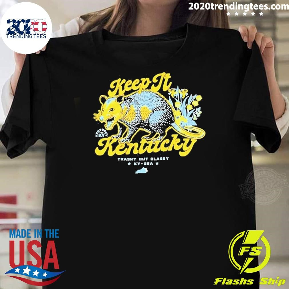 Keep It Kentucky Opossum Shirt Unisex T-shirt, Sweatshirt, Hoodie, Long Sleeve Tee - T-Shirt, Sweatshirt, Hoodie