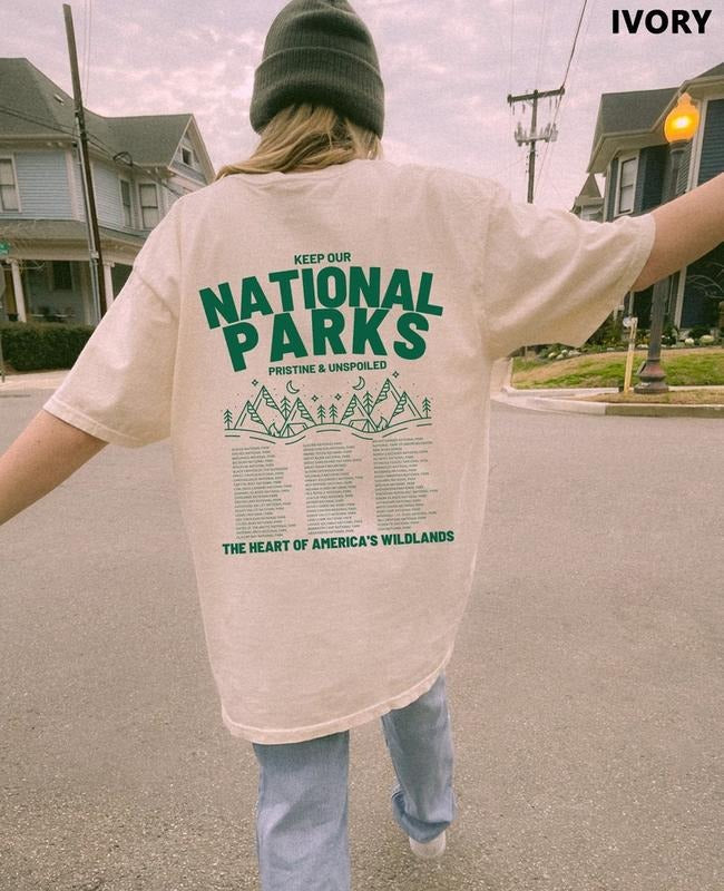 Keep Our National Parks Pristine Unspoiled Shirt National Park Shirt National Park Vintage Shirt National Park T-Shirts, Hoodie, Sweatshirt - T-Shirt, Sweatshirt, Hoodie
