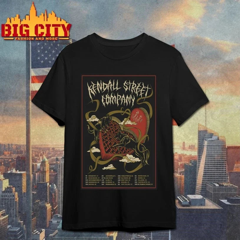 Kendall Street Company Lovers Tour Music Poster shirt Unisex T-shirt, Sweatshirt, Hoodie, Long Sleeve Tee - T-Shirt, Sweatshirt, Hoodie