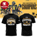 Kennesaw State Owls 2025 Conference USA Champions 2025 Football Two Sided Shirt Unisex T-shirt, Sweatshirt, Hoodie, Long Sleeve Tee - T-Shirt, Sweatshirt, Hoodie