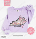 Kentucky Floral Comfort Colors Kentucky Cute Bow Kentucky T-Shirts, Hoodie, Sweatshirt - T-Shirt, Sweatshirt, Hoodie