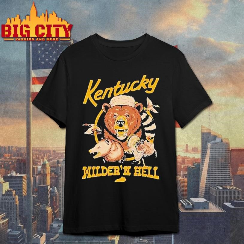 Kentucky Wildern Hell Animals Shirt Unisex T-shirt, Sweatshirt, Hoodie, Long Sleeve Tee - T-Shirt, Sweatshirt, Hoodie