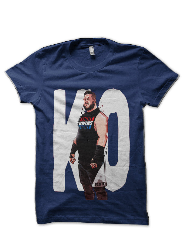 Kevin Owens Navy Blue T-Shirts, Hoodie, Sweatshirt - T-Shirt, Sweatshirt, Hoodie