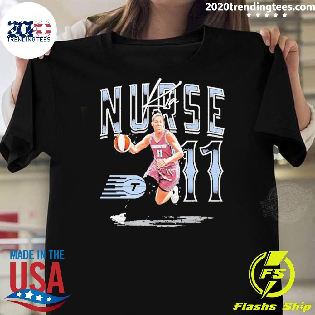 Kia Nurse Player Pose Toronto Tempo Shirt Unisex T-shirt, Sweatshirt, Hoodie, Long Sleeve Tee - T-Shirt, Sweatshirt, Hoodie