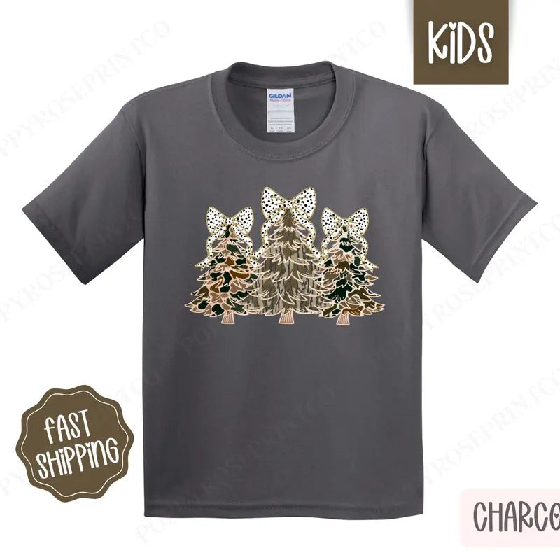 Camo Shirt Coquette Camo Bow Children'S Gildan T-Shirts, Hoodie, Sweatshirt - T-Shirt, Sweatshirt, Hoodie