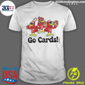 Kids St. Louis Baseball Go Cards Cute Graphic Shirt Unisex T-shirt, Sweatshirt, Hoodie, Long Sleeve Tee - T-Shirt, Sweatshirt, Hoodie