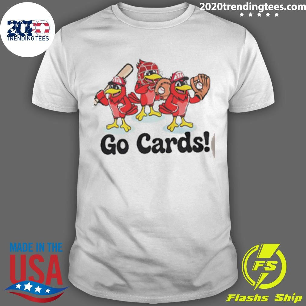 Kids St. Louis Baseball Go Cards Cute Graphic Shirt Unisex T-shirt, Sweatshirt, Hoodie, Long Sleeve Tee - T-Shirt, Sweatshirt, Hoodie