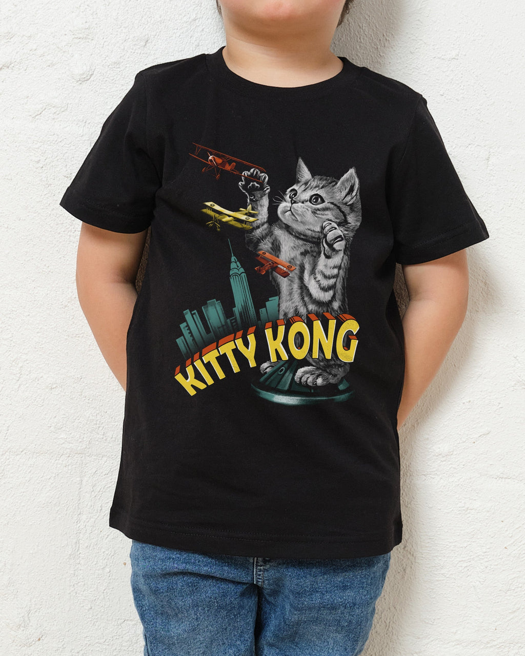 Kitty Kong Kids T-Shirt Unisex T-shirt, Sweatshirt, Hoodie, Long Sleeve Tee - T-Shirt, Sweatshirt, Hoodie