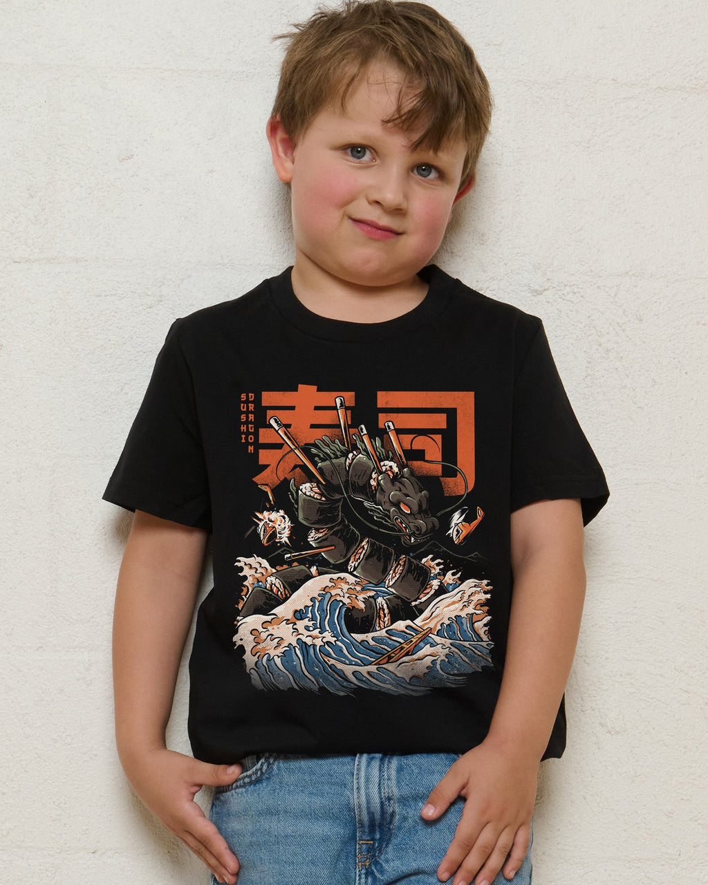 Sushi Dragon Kids T-Shirt Unisex T-shirt, Sweatshirt, Hoodie, Long Sleeve Tee - T-Shirt, Sweatshirt, Hoodie