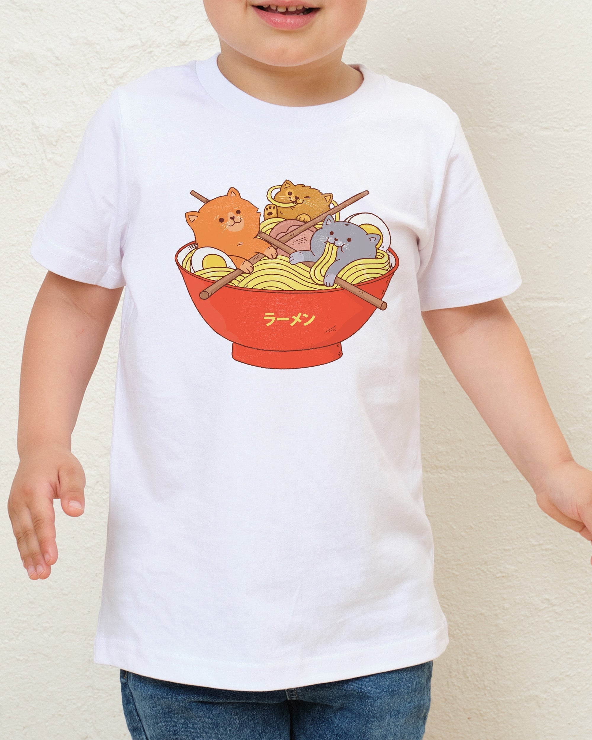 Ramen and Cats Kids T-Shirt Unisex T-shirt, Sweatshirt, Hoodie, Long Sleeve Tee - T-Shirt, Sweatshirt, Hoodie