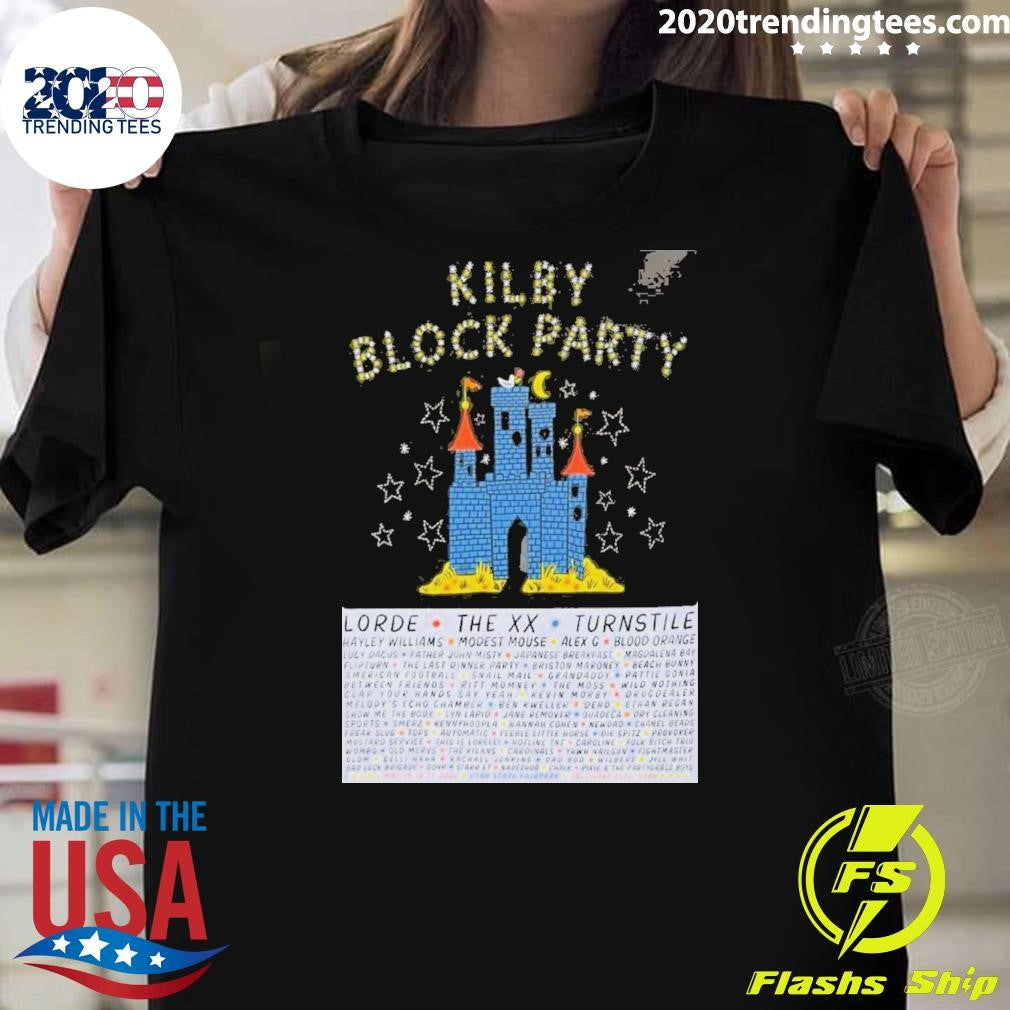 Kilby Block Party Salt Lake City May 17 2026 Poster Shirt Unisex T-shirt, Sweatshirt, Hoodie, Long Sleeve Tee - T-Shirt, Sweatshirt, Hoodie