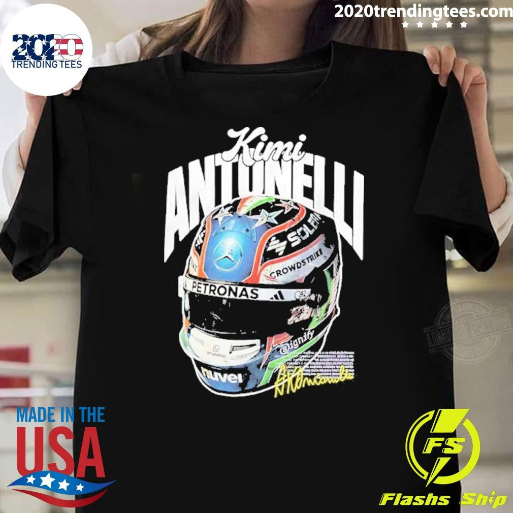 Kimi Helmet Racing Signature Helmet Vintage Shirt Unisex T-shirt, Sweatshirt, Hoodie, Long Sleeve Tee - T-Shirt, Sweatshirt, Hoodie