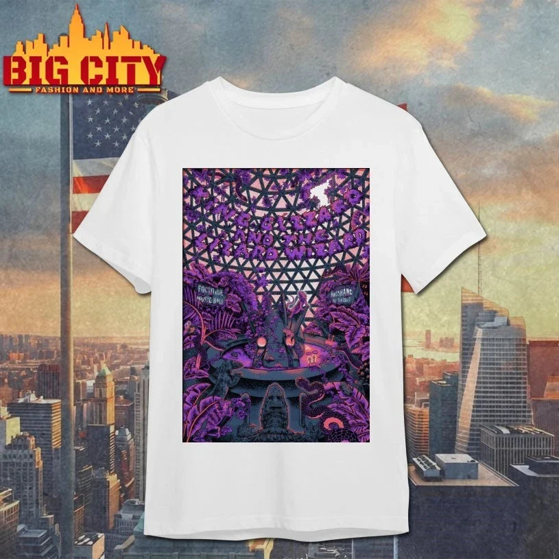 King Gizzard And The Lizard Wizard 12.7.2025 Brisbane AUS Poster shirt Unisex T-shirt, Sweatshirt, Hoodie, Long Sleeve Tee - T-Shirt, Sweatshirt, Hoodie