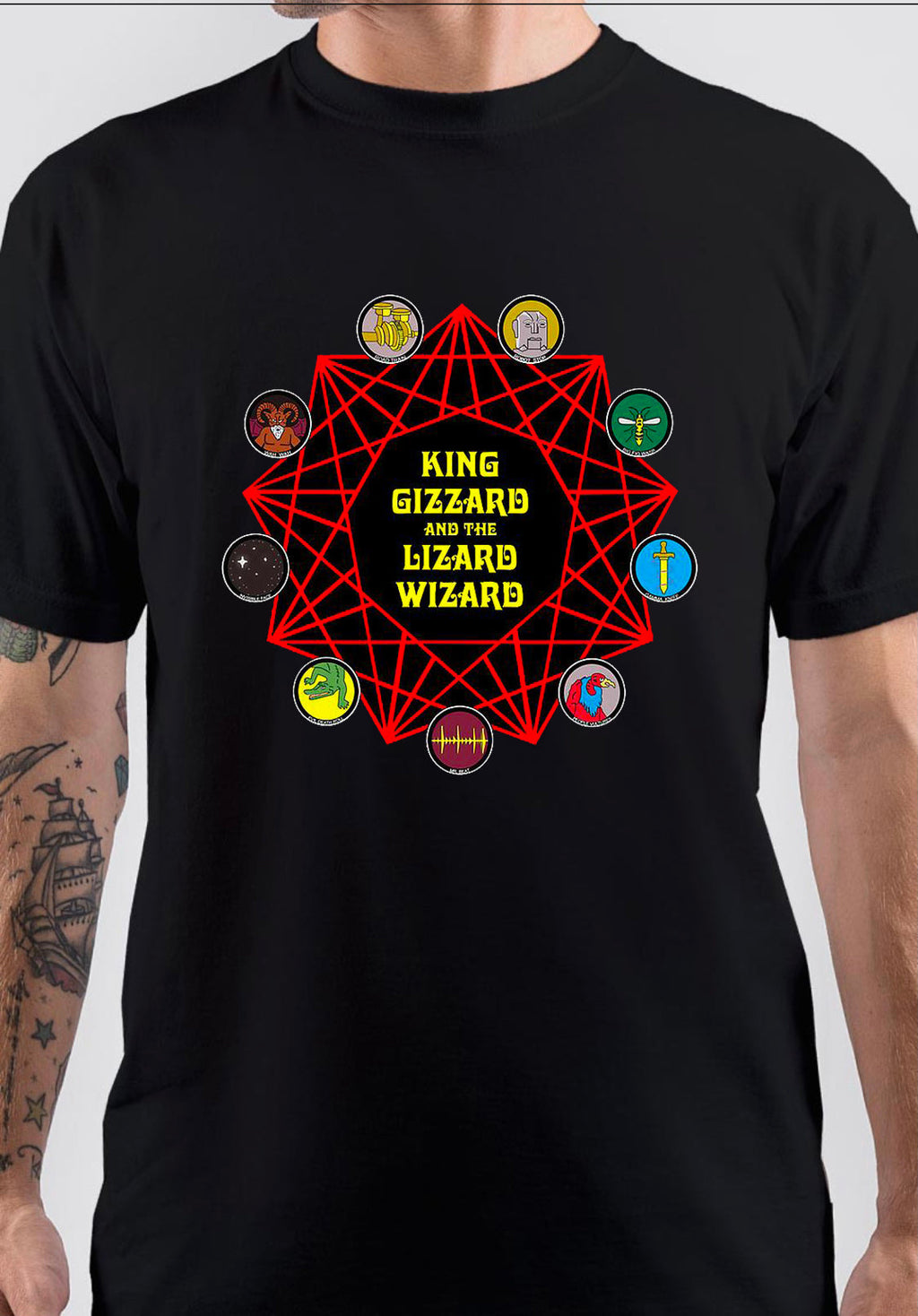 King Gizzard Logo Style001 T-Shirts, Hoodie, Sweatshirt - T-Shirt, Sweatshirt, Hoodie