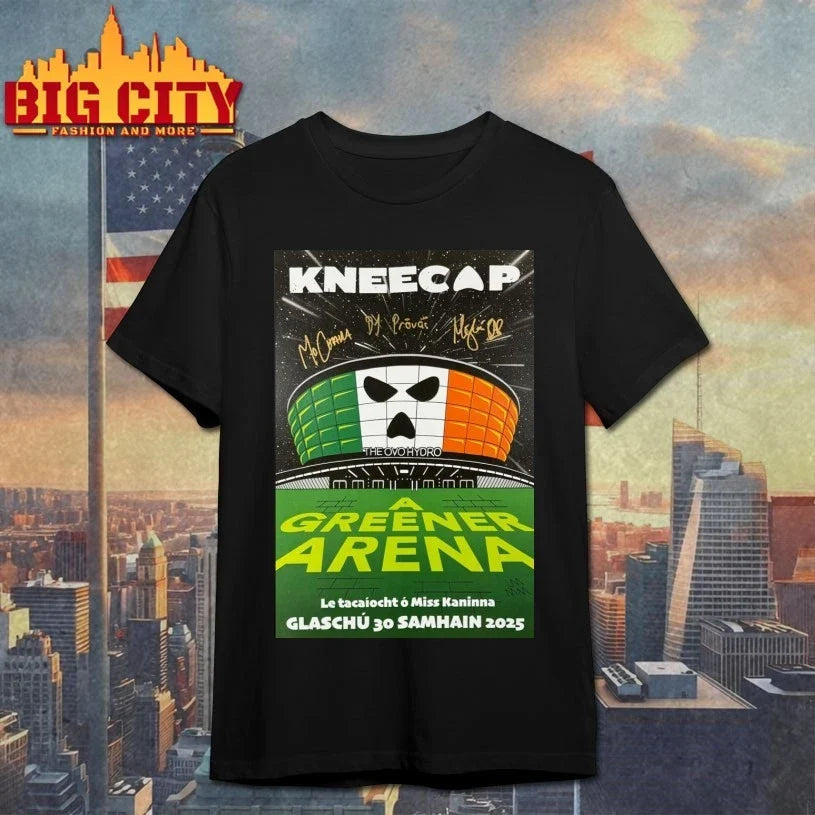 Kneecap Merch Glasgow UK Nov 30 2025 Poster shirt Unisex T-shirt, Sweatshirt, Hoodie, Long Sleeve Tee - T-Shirt, Sweatshirt, Hoodie