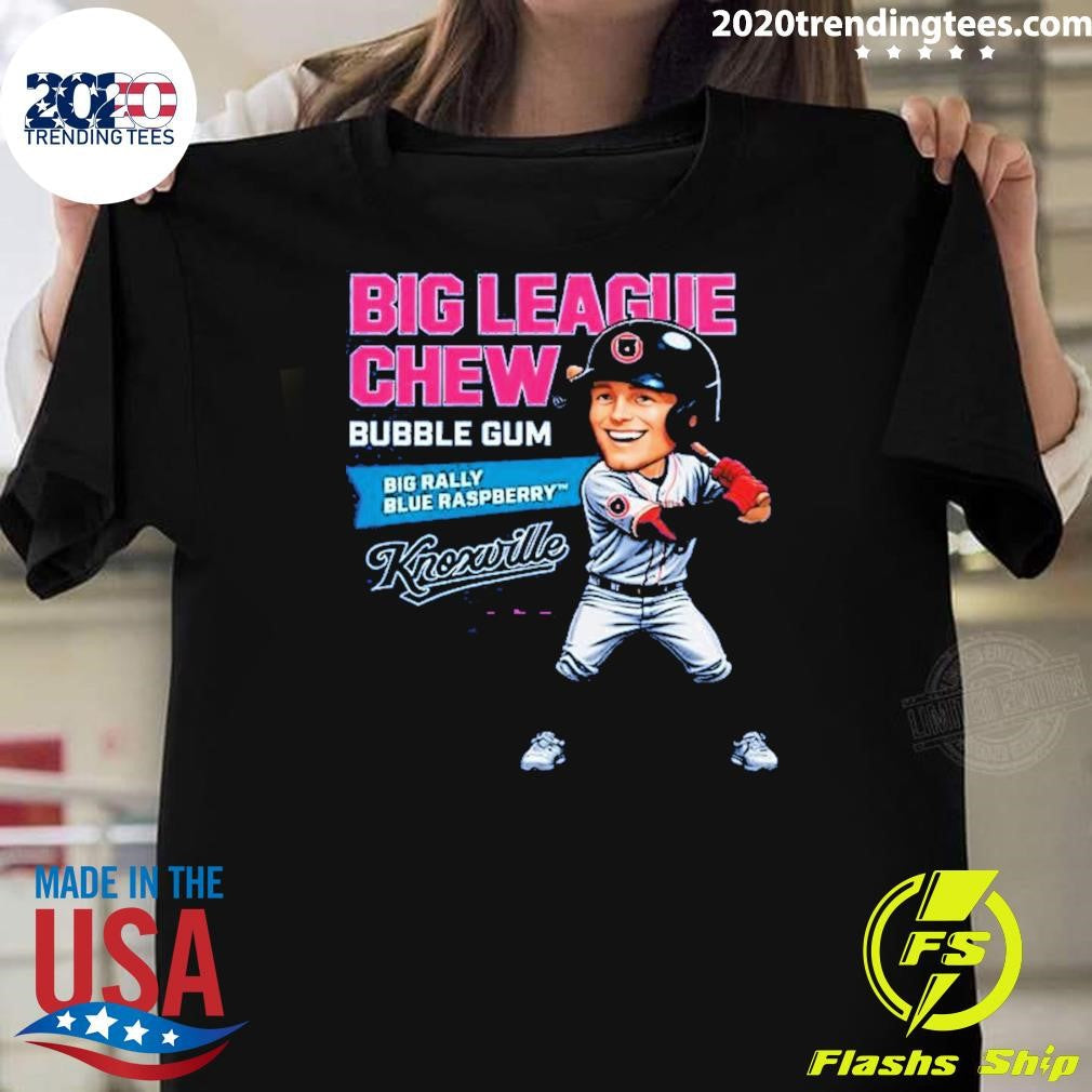 Knoxville Smokies Big League Chew Bubble Gum Shirt Unisex T-shirt, Sweatshirt, Hoodie, Long Sleeve Tee - T-Shirt, Sweatshirt, Hoodie