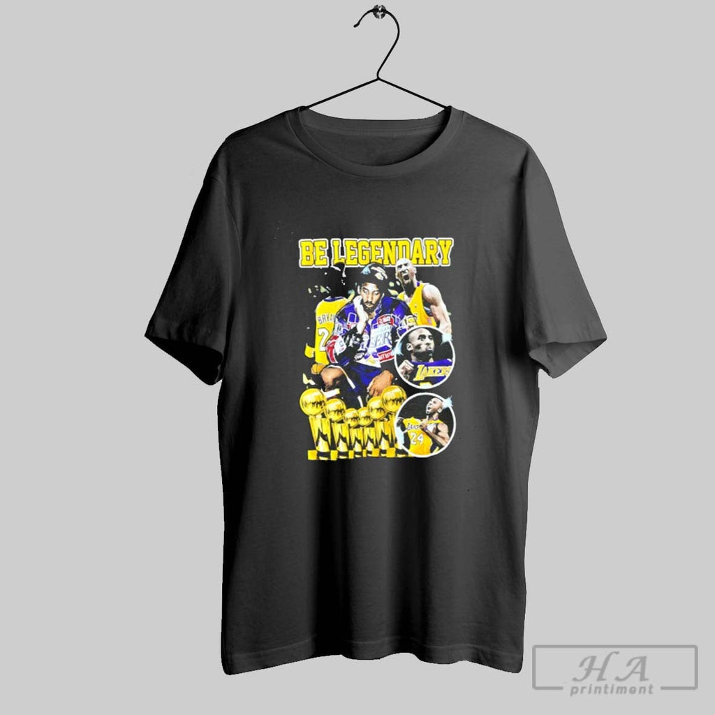 Kobe Be Legendary Trophy Graphic Unisex T-shirt, Sweatshirt, Hoodie, Long Sleeve Tee - T-Shirt, Sweatshirt, Hoodie
