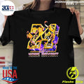 Kobe Bryant Los Angeles Lakers Basketball Legend Tribute Signature Shirt Unisex T-shirt, Sweatshirt, Hoodie, Long Sleeve Tee - T-Shirt, Sweatshirt, Hoodie