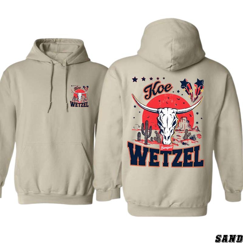 Koe Wetzel Bold Western Skull Camo Country Country Music Fans Casual Comfortable Casual Menswear Tops T-Shirts, Hoodie, Sweatshirt - T-Shirt, Sweatshirt, Hoodie