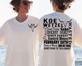 Koe Wetzel Songs Koe Wetzel Shirt Koe T-Shirts, Hoodie, Sweatshirt - T-Shirt, Sweatshirt, Hoodie