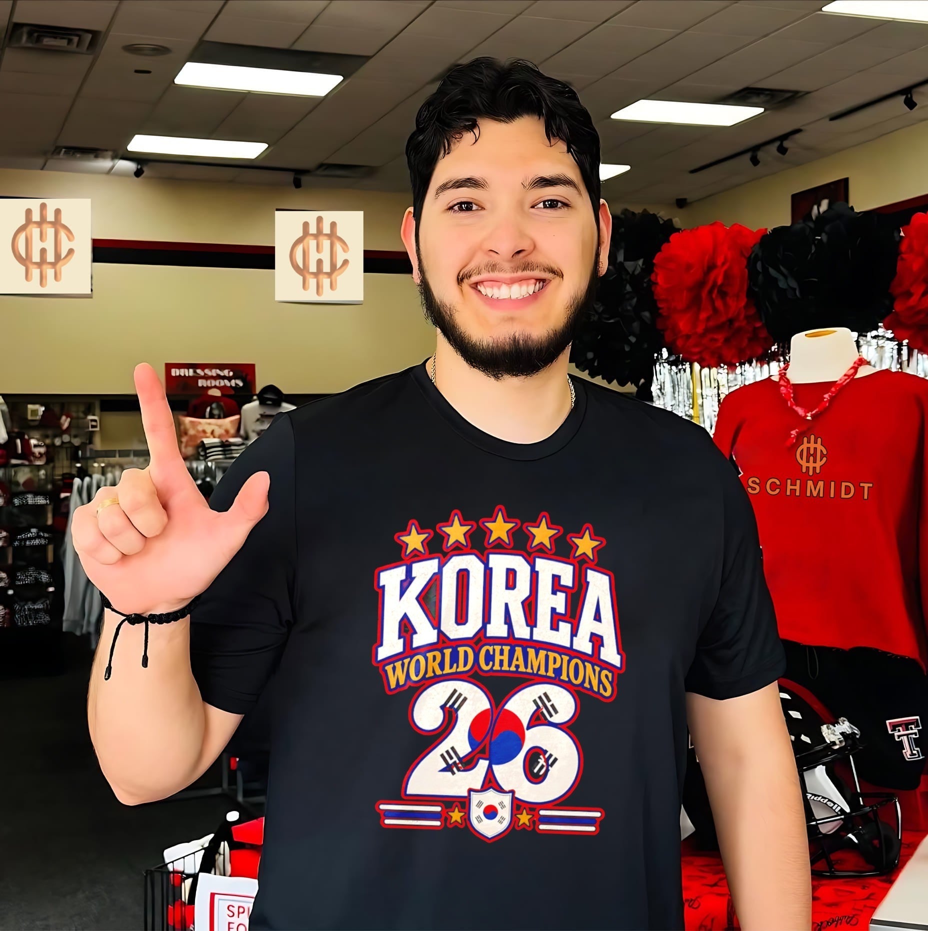 Korea Republic 2026 World Champions flag shirt Unisex T-shirt, Sweatshirt, Hoodie, Long Sleeve Tee - T-Shirt, Sweatshirt, Hoodie