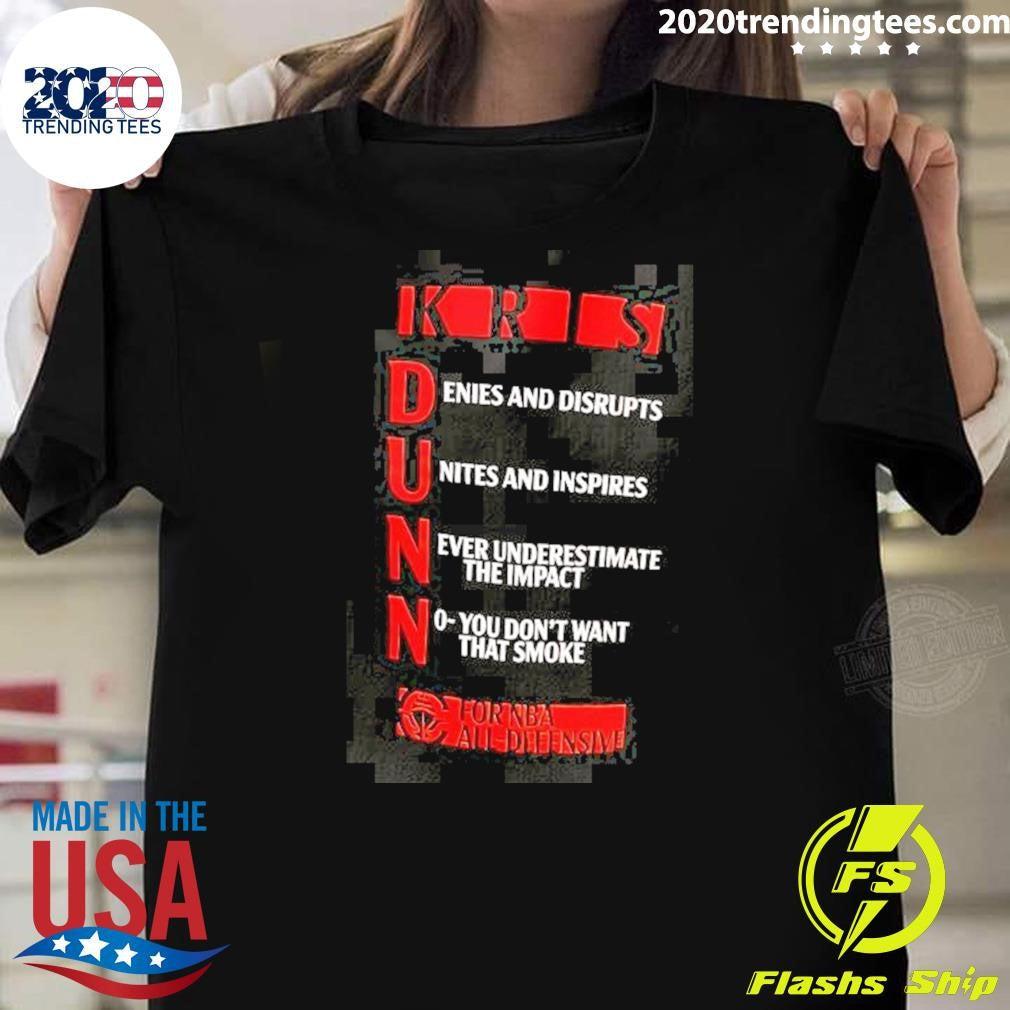 Kris Dunn Los Angeles Clippers for NBA All-Defensive 2026 Shirt Unisex T-shirt, Sweatshirt, Hoodie, Long Sleeve Tee - T-Shirt, Sweatshirt, Hoodie